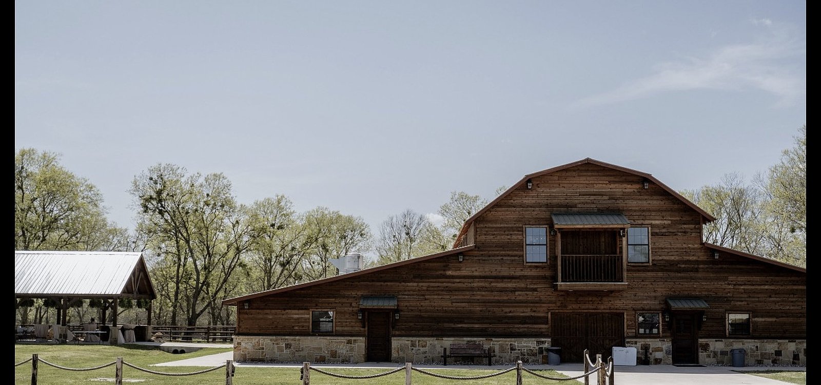Manx Farms wedding venue at golden hour
